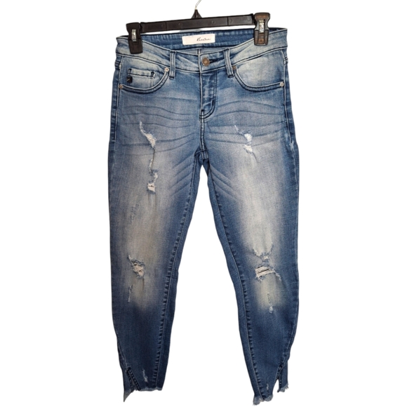 KanCan Skinny Distressed Jeans sz 5/26 - Picture 1 of 4